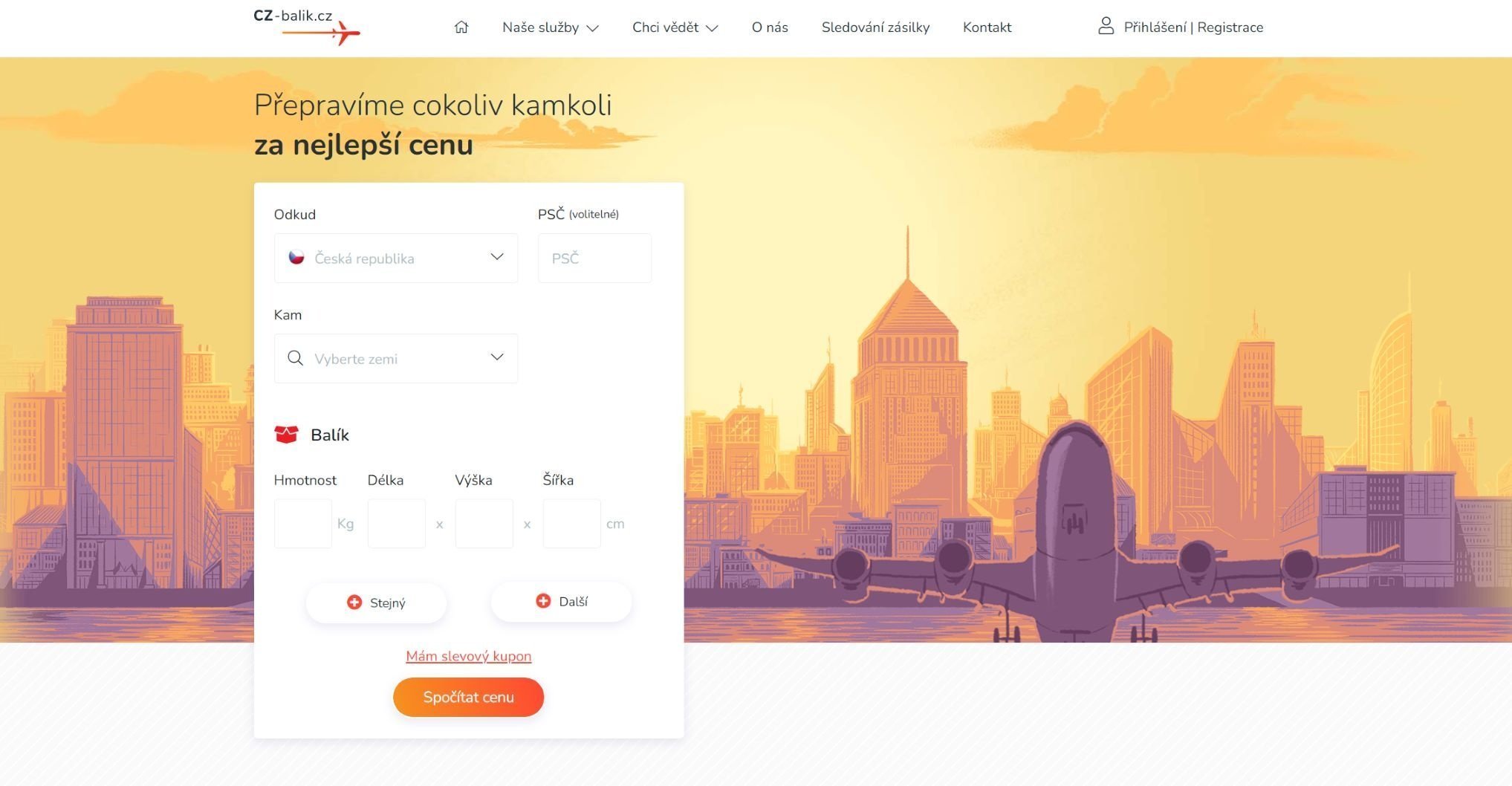 Balíky zo Slovenska do sveta